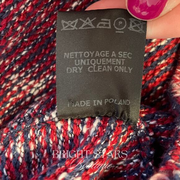 Etoile Isabel Marant Ariana Knitted Cotton Blend Jacket ASO Emma Watson Tweed - Picture 14 of 14